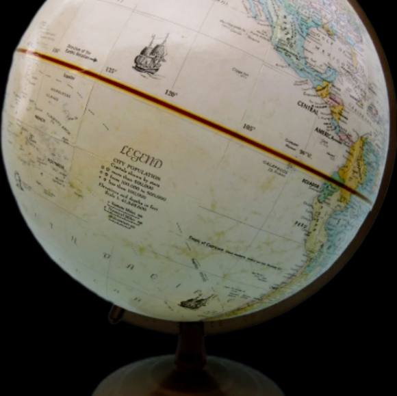 Vintage Globemaster 12 Inch Diameter Globe Replogle - Excellent Used Condition. - Picture 2 of 12